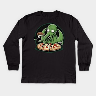 cthulhu Kids Long Sleeve T-Shirt